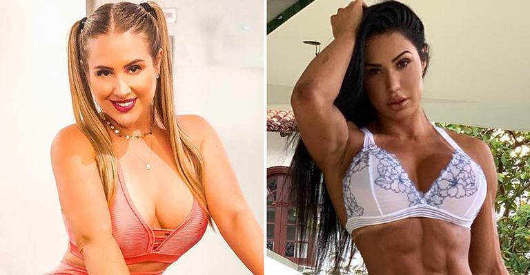 Ex-BBB Patrícia Leitte revela que se inspira em Gracyanne para ser musa fitness
