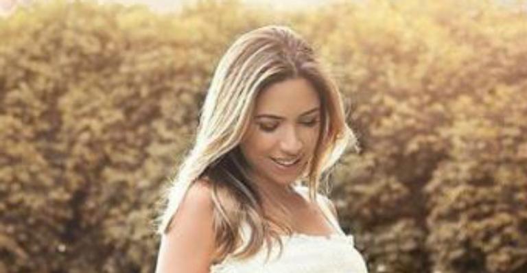 Patrícia Abravanel completa 38 semanas de gestação e exibe barrigão: ”Ansiosa para te conhecer!”