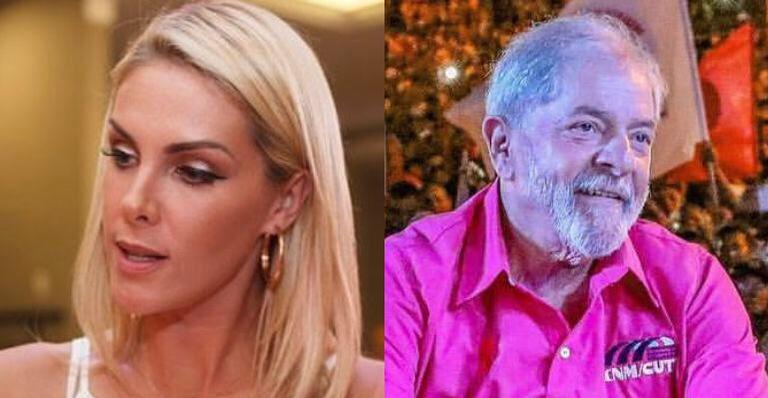 Ana Hickmann ataca ex-presidente Lula em foto com Sérgio Moro