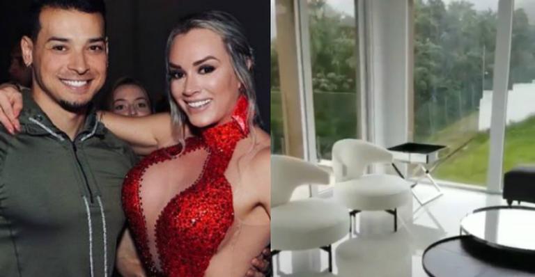 Juju Salimeni mostra imagens da sua nova mansão de três andares: ”Maravilhosa”