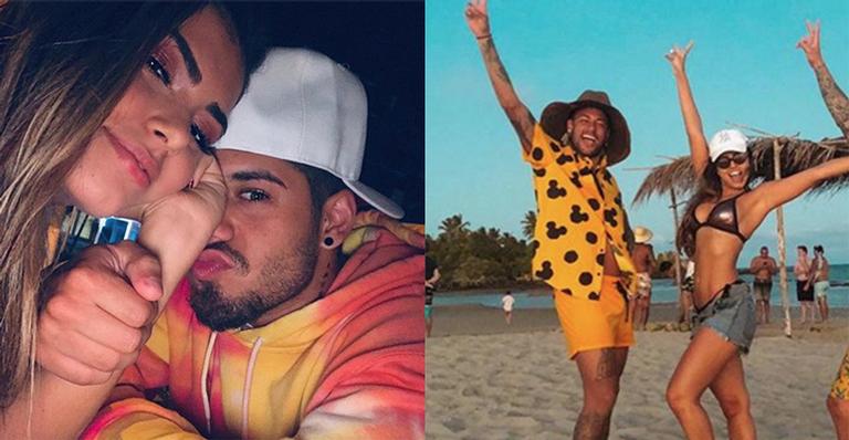 Zé Felipe se irrita ao ver foto de Neymar com sua namorada