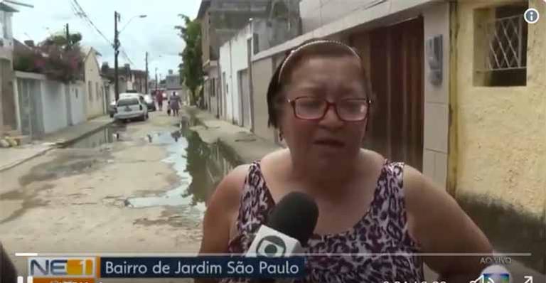 Mulher sofre acidente durante reportagem ao vivo na Globo