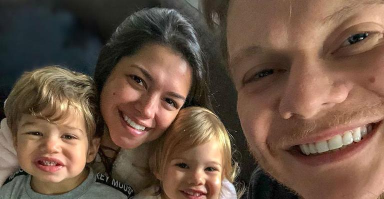 Thais Fersoza e Michel Teló levam os filhos para sítio da família: “Eles amam”