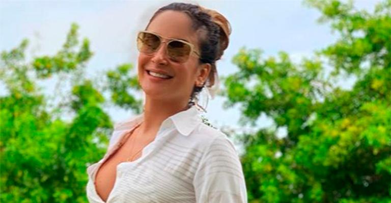 Claudia Leitte rebate comparação com Ivete Sangalo na gravidez