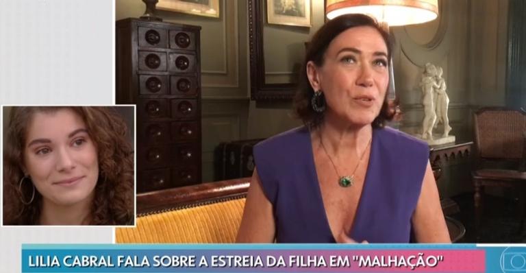Lilia Cabral manda recado sincero para a filha que decidiu ser atriz: ”Não pense que é fácil”