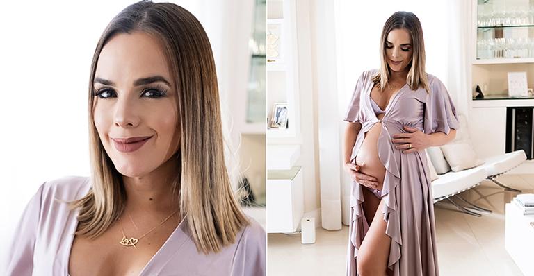 Nasceu! Thaeme Mariôto apresenta sua primeira filha, Liz