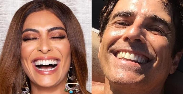 20 anos depois de ‘Laços de Família’, Reynaldo Gianecchini reencontra Juliana Paes