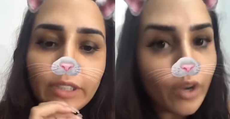 Perlla desabafa e esclarece motivos da separação: ”Não estamos bem”