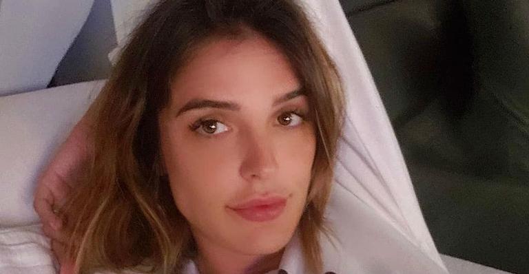 Rafa Brites é interrompida pelo filho em momento de intimidade: ”Sobre ser mãe”