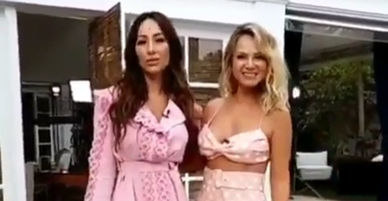 Record libera e Sabrina Sato visita a casa de Eliana para gravação