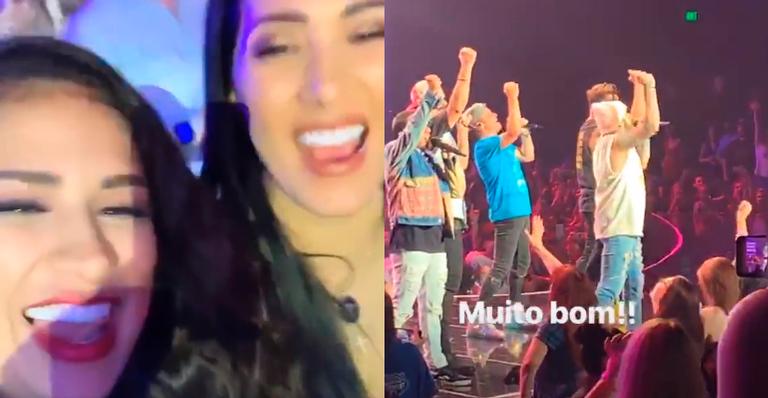Simone e Simaria curtem show dos Backstreet Boys em Las Vegas