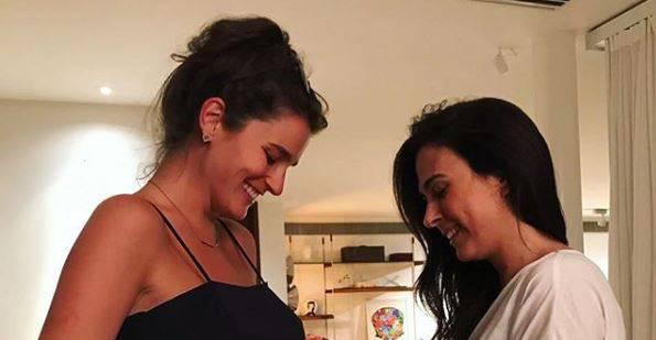 Priscila Steinman relembra início de gravidez de Tatá Werneck