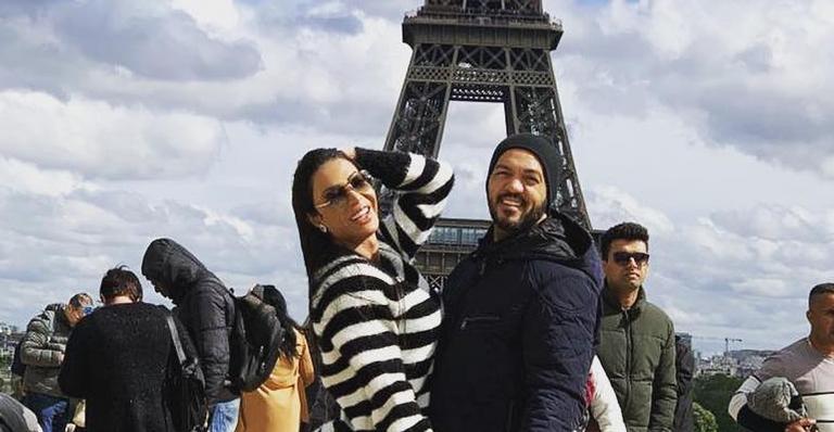 Belo surge poderoso em Paris e comove fãs ao falar do amor por Gracyanne Barbosa