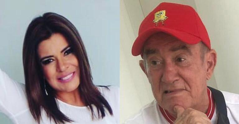 Mara Maravilha relembra encontro com Renato Aragão no SBT: ‘‘Histórico’’