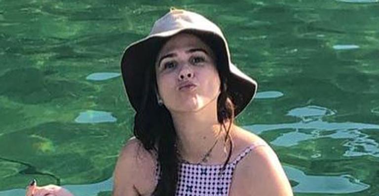 Grávida, Tatá Werneck mostra barrigão e tamanho impressiona: ”Está tão grande”