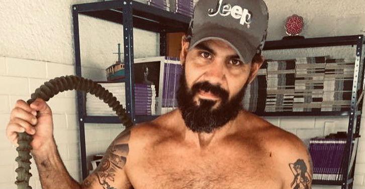 Juliano Cazarré se derrete pelo filho mais novo em clique: “Papai está besta”