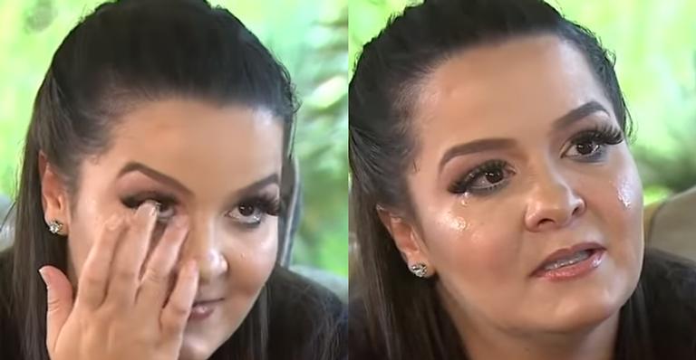 Maiara se emociona, comove Eliana e faz desabafo durante entrevista: ”Me dói”