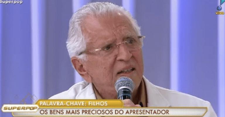 Carlos Alberto de Nóbrega abre o jogo sobre problema de saúde do filho: ”Bomba-relógio”
