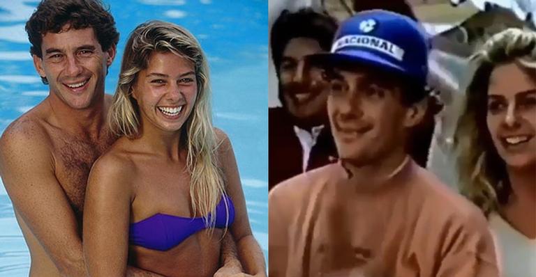 Adriane Galisteu faz homenagem para Ayrton Senna: ‘O melhor’