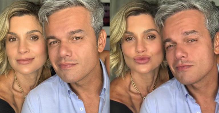 Marido de Flávia Alessandra mostra a amada de biquíni em clique ousado
