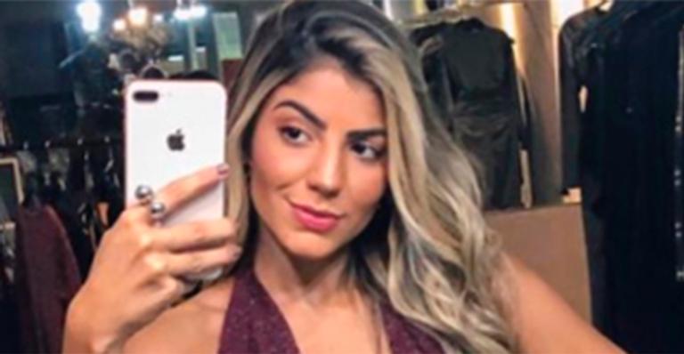 Ex-BBB Hariany sensualiza sem medo do decote: ”Arrasar na night”
