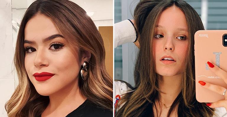 Maisa recebe Larissa Manoela em seu programa no SBT: ”Ia jogar contra você se não me convidasse”