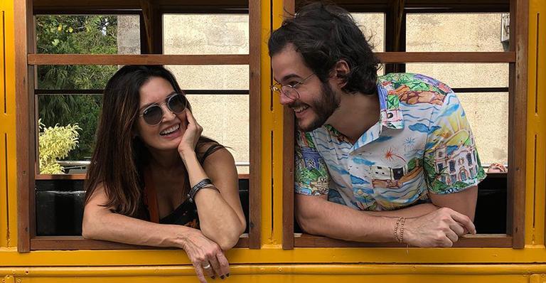 Fátima Bernardes mostra como foi seu final de semana com o namorado