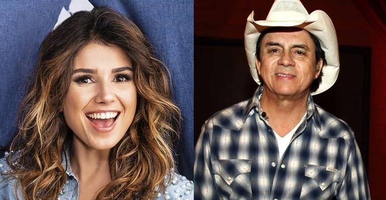 Paula Fernandes homenageia Chitãozinho com clique especial: ”Ídolo e amigo”