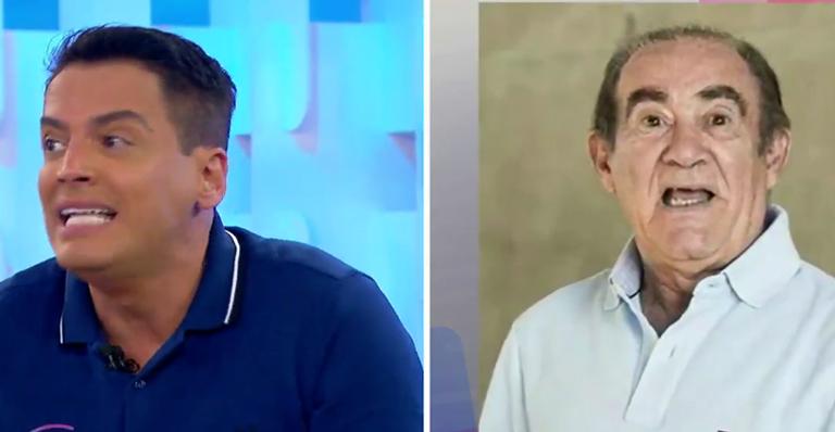 Leo Dias alfineta mudança de Renato Aragão: ”Nada melhor do que o tempo”