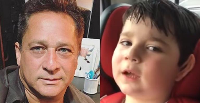 Neto de Leonardo comove fãs ao perguntar pelo avô em vídeo: ”Cadê ele?”