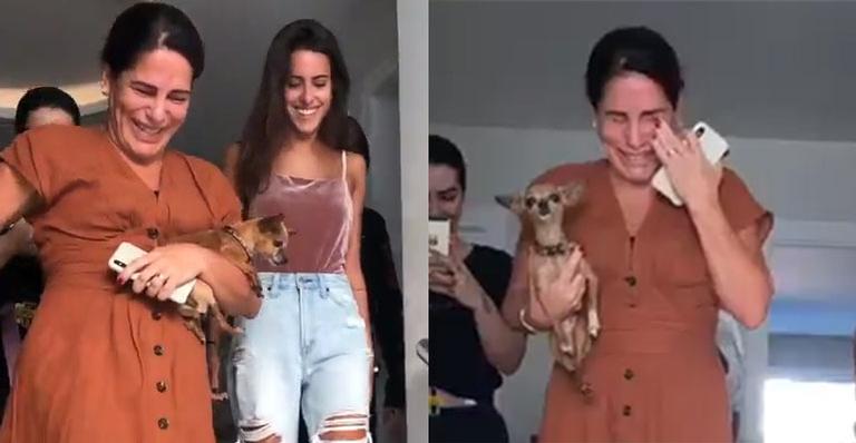 Gloria Pires acorda e ganha surpresa inacreditável da família: ”Não tô acreditando”