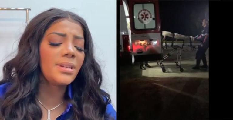 Ludmilla é socorrida às pressas antes de show ao não conseguir andar