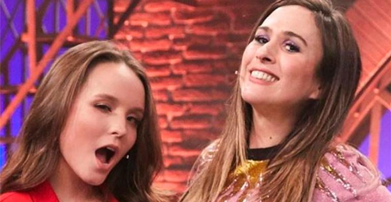 Tatá Werneck esclarece mal estar em gravação: ”Passo mal todos os dias”
