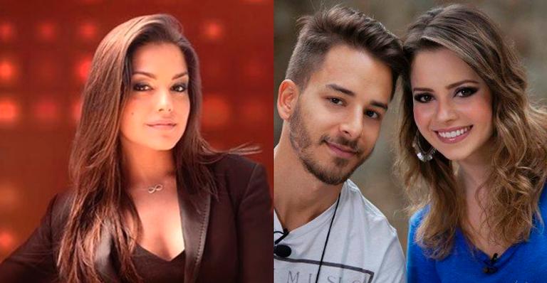 Thais Fersoza surge em clique antigo ao lado de Sandy e Junior: ”Recordação gostosa”