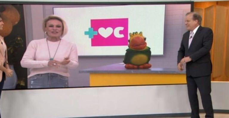 Ana Maria Braga recebe pedido inusitado de Chico Pinheiro
