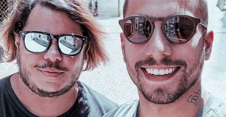 Namorado de Marcus Majella rebate comentário ofensivo de seguidor