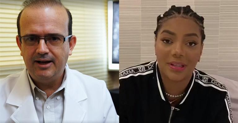 Médico de Ludmilla surge no Domingão e explica detalhes sobre seu estado de saúde