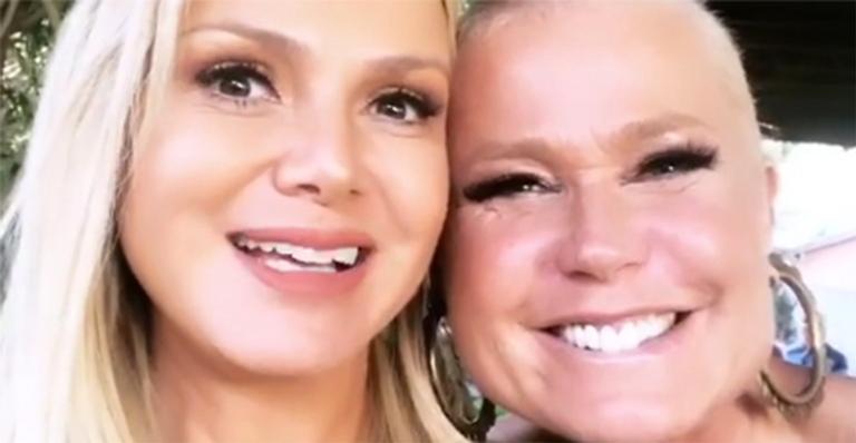 Eliana e Xuxa se encontram e ironizam rivalidade: ‘A gente se odeia’