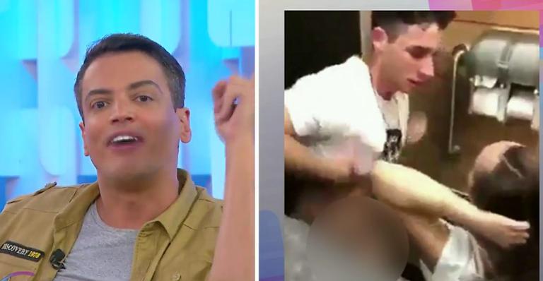 Leo Dias se revolta com socialite que tentou atingir Larissa Manoela: ”Ela é digna de pena”