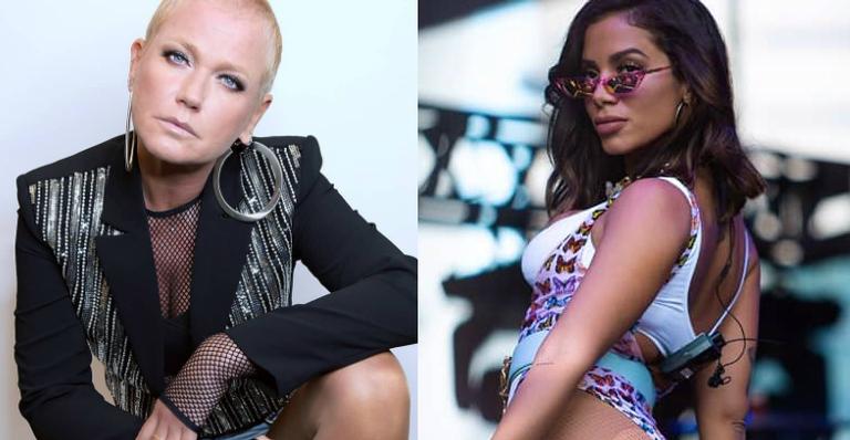 Xuxa e Anitta fazem as pazes após dois anos de desentendimento