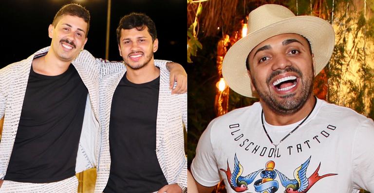Carlinhos Maia e noivo ganham alianças de Tirulipa: ‘‘Presente do amigo’’