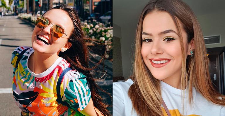 Larissa Manoela brinca sobre amizade com Maisa Silva nas redes sociais