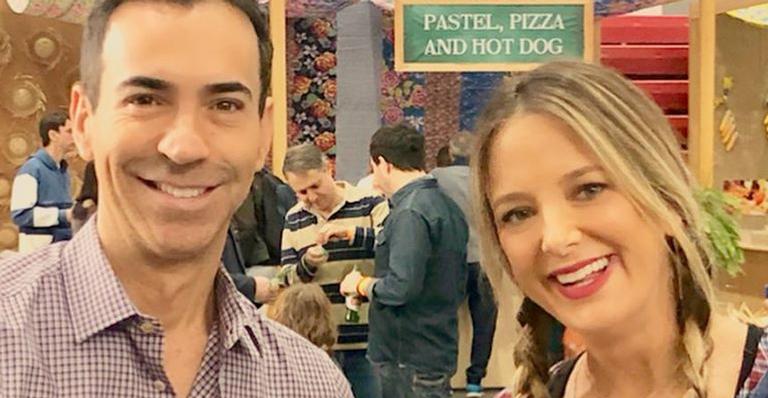 Ticiane Pinheiro e César Tralli se esbaldam com Rafa Justus em festa junina antecipada