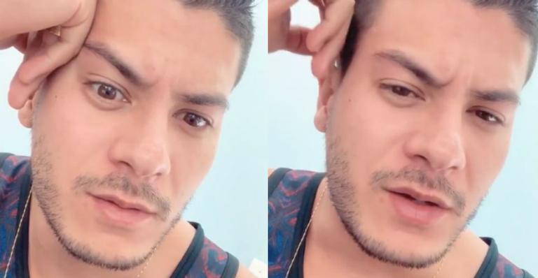 Arthur Aguiar reflete sobre fama após tragédia de Gabriel Diniz: ”Me levam a pensar se realmente vale a pena”