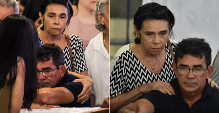 Pai de Gabriel Diniz revela que a mãe não consegue ficar no velório do filho: ‘‘Ela não está conseguindo’’