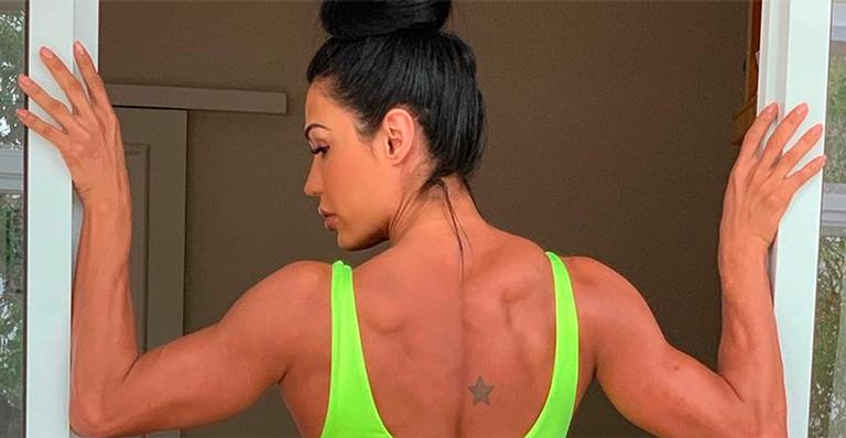 Gracyanne Barbosa esfrega o bumbum no feed e reflete: ”Dê o melhor de você”