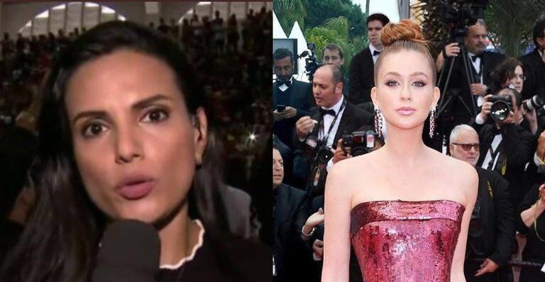 Repórter roubada ao vivo recebe apoio de Marina Ruy Barbosa: ”Que situação”