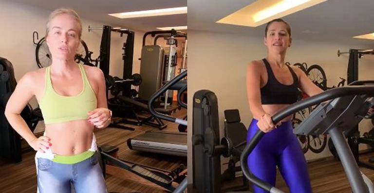 Angélica surpreende com corpão em dia e ganha elogio de famosa: ”Exemplo”