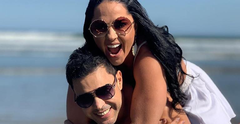 Nas redes, Graciele Lacerda abre o coração para Zezé Di Camargo: ”Obrigada por ser um namorido”