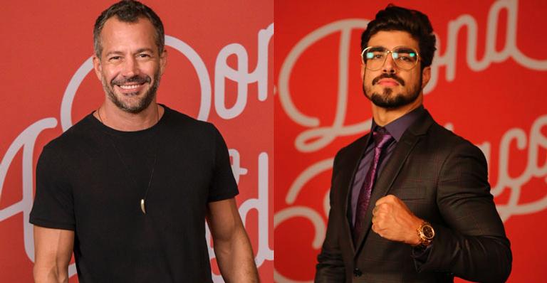 Malvino Salvador faz suspense sobre romance com Caio Castro